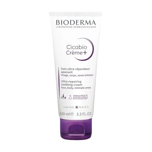 BIODERMA Cicabio Creme+ Ultra-reparierende und beruhigende Pflege - schützt vor Umwelteinflüssen, Textur mit