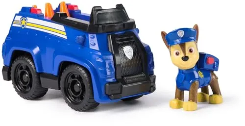 Spin Master PAW Patrol Basis Fahrzeug mit Welpenfigur - Erlebe Abenteuer mit den Basis Fahrzeugen aus der PAW Patrol Serie! Jedes Set enthält eine Figur und Fahrzeug, kompatibel mit anderen PAW Patrol Spielzeugen. Ideal für Kinder ab 3 Jahren.