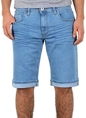ESRA Herren 3/4 Shorts Jeans A360 - ESRA 3/4 Shorts für Herren: Bequeme Jeanshose im lässigen Look, ideal für den Sommer. Mit Stretch für optimalen Tragekomfort und 5-Pocket Style. Perfekt für jeden Anlass und in verschiedenen Größen erhältlich.
