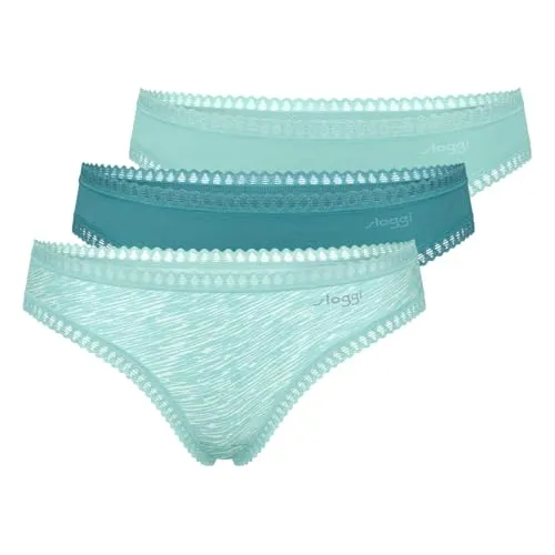 Sloggi GO Crush Mini C3P Multiple Colours 7 in grün von sloggi