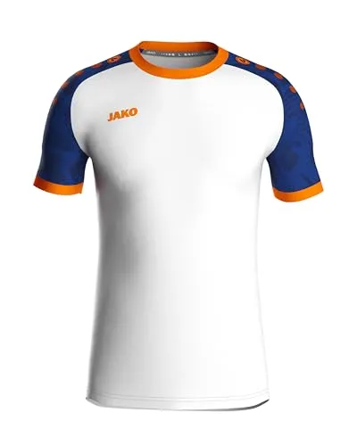 JAKO Iconic Trikot Unisex - Nachhaltiges Sport Shirt Kurzarm aus 100% recyceltem Polyester, Feuchtigkeitstransportierend