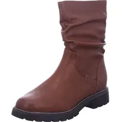 Tamaris Damen Stiefelette in Braun, Größe 41 - Wanderschuhe mit blockabsatz und Reißverschluss, ideal für stilvolle Outdoor-Abenteuer und bequemes Tragen den ganzen Tag.