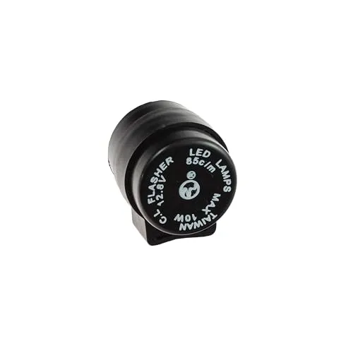 Universal Blinkrelais für LED-Blinker,12V, 2-polig, max 10W