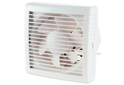 Fensterventilator VV 180 bis 212 m³/h - Effizienter Fensterventilator mit bis zu 212 m³/h Luftdurchsatz und Spritzwasserschutz, ideal für angenehme Frischluft in jedem Raum.