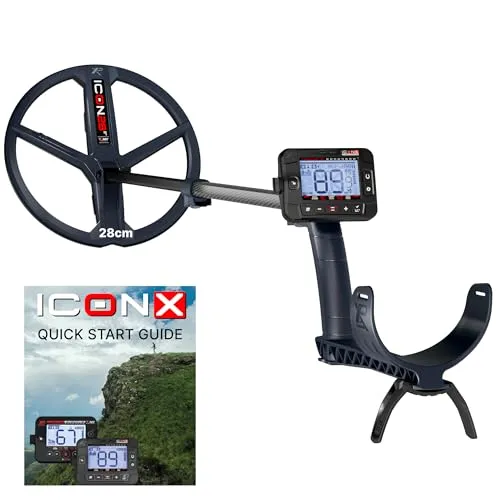 XP Metal Detectors Metalldetektor ICONX mit 28cm Suchspule von XP METAL DETECTORS