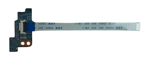 Power4Laptops Ersatz Laptop EIN- / Ausschalter Leiterplatte mit Kabel kompatibel mit HP Notebook PC Zhan 66 Pro G1