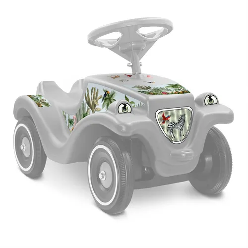 BIG Bobby Car Classic Aufkleber Set Design 09 Dschungel Rutschauto Spielauto