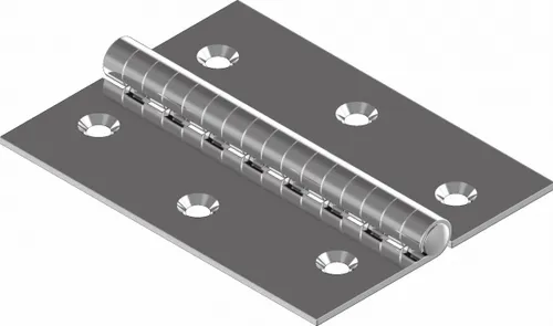 Scharnier Edelstahl A2 gestanzt 60 x 50 ARBO-INOX