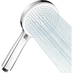 Duschkopf Wassersparend Regendusche Druckerhöhend 5 Strahlarten - Chrom - Erlebe mit dem Duschkopf Wassersparend Regendusche Druckerhöhend in Chrom ein luxuriöses Duschgefühl. Mit 5 Strahlarten und innovativer Technologie sparst du bis zu 30 % Wasser und genießt gleichzeitig ein intensives Duscherlebnis.