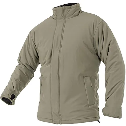 Kälteschutzjacke wendbar ranger green/schwarz - Funktionsjacke für Outdoor und Military-Einsätze, wendbar und ideal für wechselhafte Wetterbedingungen, Größe: XL