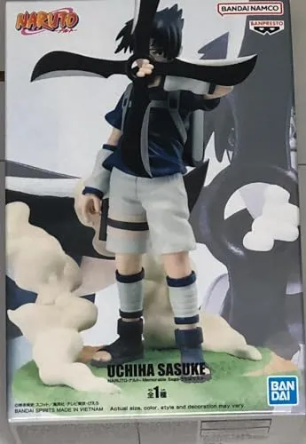 Banpresto - Naruto - Uchiha Sasuke Figur - Actionfigur aus der Memorable Saga, ca. 11,9 cm hoch, ideal zum Sammeln und Präsentieren mit anderen Banpresto-Figuren