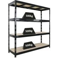 Produktbild PROREGAL Profi Schwerlastregal Rhino 200x200x60cm – Robust & Flexibel