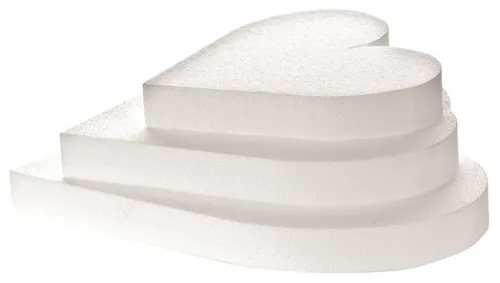 Decora Cake Dummy HERZ 20X7,5H CM