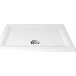 Breuer Duschwanne Flat Line Design 75 x 90 x 3,5 cm, weiß - Duschwanne mit modernem Flat Line Design, besonders flach und ideal für eine elegante Badgestaltung.