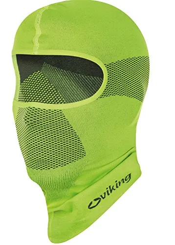 VIKING Sturmhaube Skimaske Kälteschutz Gesichtsschutz - atmungsaktiv und elastisch - Balaclava 2224, 72 gelb