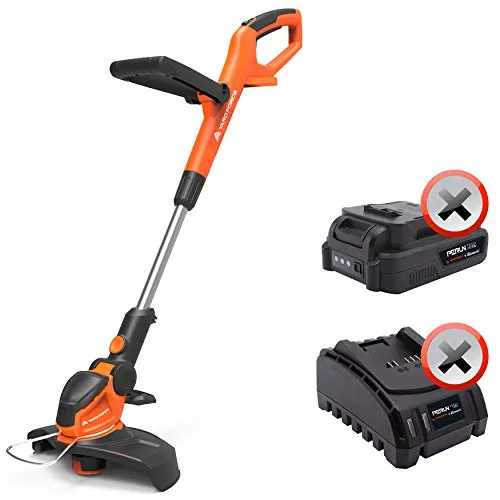 YARD FORCE 20V Rasentrimmer LT C25W - Flexibel und komfortabel - Rasentrimmer & Motorsensen mit 250 mm Schnittbreite, einstellbarem Schnittwinkel und Teleskopschaft für ergonomisches Arbeiten. Ideal für präzises Trimmen im Garten.