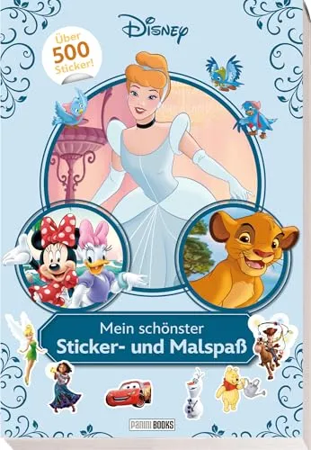 Disney: Mein schönster Sticker- und Malspaß: Sticker- und Malblock