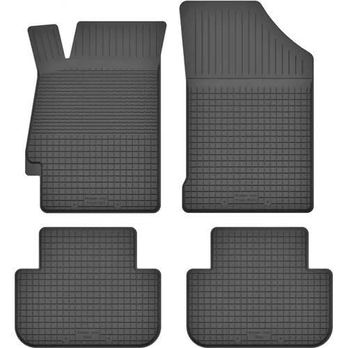 Gummimatten Fußmatten 1.5 cm Rand passt für HONDA CIVIC V VI (1990-2001) 4-teile