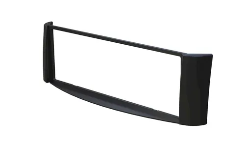 Auto Radio Blende Einbau Rahmen 1 DIN Smart ForTwo BR 450 - 2007 schwarz