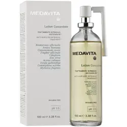 Medavita Anti-Hair Loss Intensive Treatment & Spray 100 ml - Haarpflege mit patentierter Mischung aus 10 pflanzlichen Wirkstoffen, die Haarausfall vorbeugen und das Haarwachstum stimulieren. Ideal für eine gesunde Kopfhaut und kräftigeres Haar.