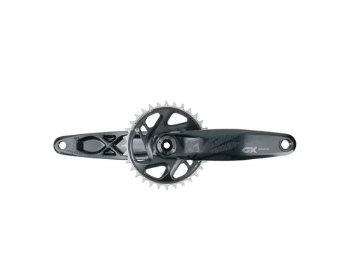 SRAM GX Eagle DUB Kurbel 1x12 | X-SYNC 2 Kettenblatt 32 Zähne - Kurbeln & Kurbelgarnituren für Mountainbikes, extrem robust und langlebig durch Aluminium, ideal für präzise Schaltvorgänge und hohe Leistung auf Trails.