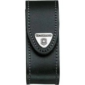 Victorinox 4.0520.3 Taschenmesser-Etui Schwarz - Hochwertiges Etui für Victorinox Taschenmesser, schützt und organisiert Ihr Werkzeug, ideal für Outdoor-Abenteuer und Reisen.