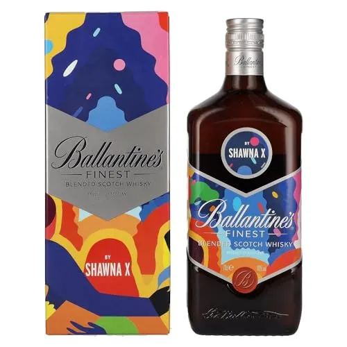 Ballantine's FINEST Blended Scotch Whisky by SHAWNA X 40% Vol. 0,7l in Geschenkbox