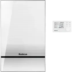 Buderus WS170-35 AEW-RC310, Logamax kompakt Wohnungsstation, 35kW, ungem. HK, AP
