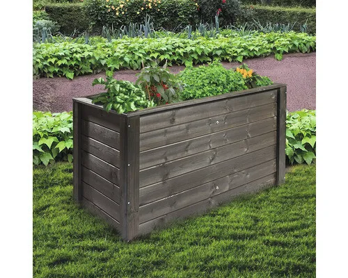 Hochbeet klassisch 150 x 80 x 80 cm RAL 7016 anthrazit