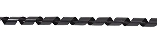Spiralband Kabelschlauch Kabelschutz 10 Meter Schwarz Durchmesser: 1,5-18mm