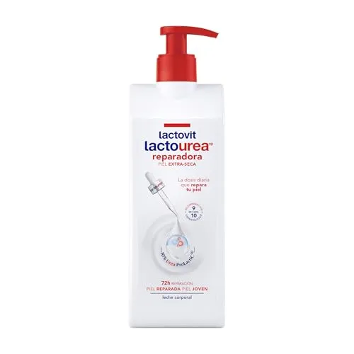 Lactovit Lactourea Reparative Körpermilch 400ml - Körpercremes mit intensiver Feuchtigkeitsformel, ideal für empfindliche Hauttypen und sorgt für zarte, erfrischte Haut.