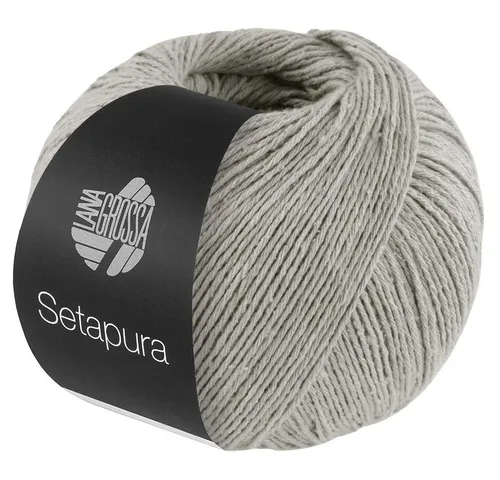 LANA GROSSA Setapura Häkelwolle 200 m – Kreatives Stricken - Hochwertige Häkelwolle mit 200 m Lauflänge, ideal für kreative Projekte. Perfekt für Pullover und Accessoires, sorgt für schöne Ergebnisse und ein angenehmes Strickgefühl.
