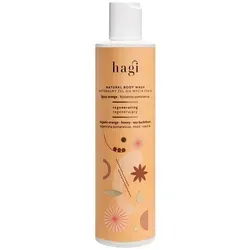 Hagi Natural Spicy Orange Shower Gel Moisturizes and Regenerates Skin pH Balance Natural Ingredients Honey Sea Buckthorn Orange Orange Scent Spicy ...