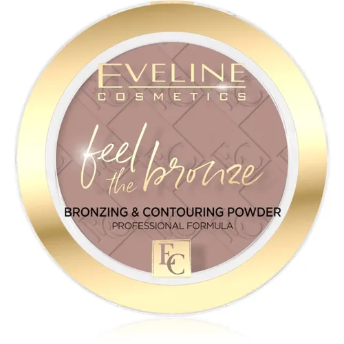 Eveline Cosmetics Feel The Bronze Bräunungs- und Konturpuder Farbton 01 Milky Way 4 g