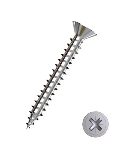 Connex Universalschrauben 3.5 x 16 mm PZ 2 Senkkopf - 150 Stück Edelstahl