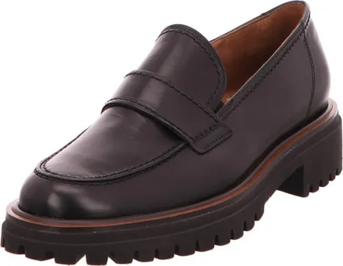 Paul Green 2683-062 Mokassin - Mokassins mit Blockabsatz und Loaferapplikation, aus geschmeidigem Leder für optimalen Tragekomfort und eine flexible Laufsohle.