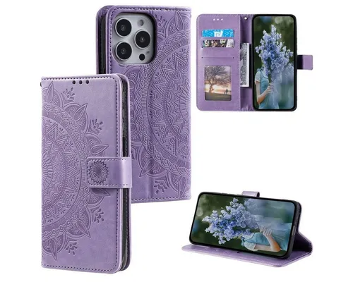 König Design Handyhülle Apple iPhone 15 Pro Max, Schutzhülle Schutztasche Case Cover Etuis Wallet Klapptasche Bookstyle