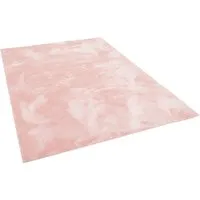 Pergamon Fellteppich Rosa 80x150 cm - Teppiche & Böden, extravagante Kunstfellteppich Pearl aus feinstem Polyester, herrlich weich und schadstoffgeprüft für gemütliche Wohnbereiche.