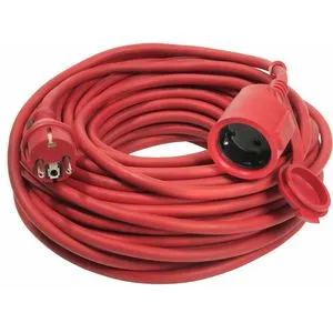 AS Schwabe 60215 Strom Verlängerungskabel 16A Rot 15.00m in rot von as - Schwabe