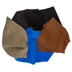 Echtleder-Reste, 500 g=ca. 4-5 Stück von buttinette