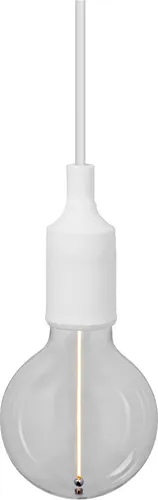 Ledvance Pendelleuchte Lampe Licht Vintage 1906 PenduLum Bell Weiß max.15W E27