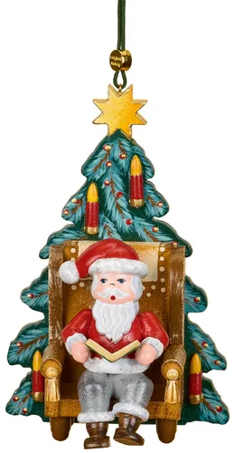 Hubrig Volkskunst Weihnachtsmann 10cm