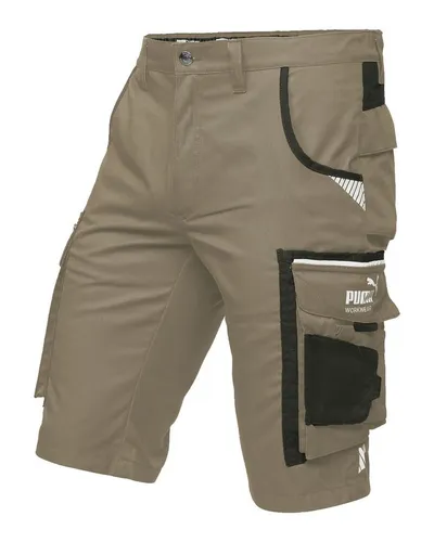 PUMA Workwear Arbeitsshorts PRECISION X in braun von PUMA Workwear