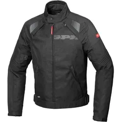 Spidi Flash Evo H2Out Motorrad Textiljacke 2XL - Motorradjacke in schwarz, wasserdicht und atmungsaktiv mit herausnehmbarem Futter, ideal für jede Wetterlage.