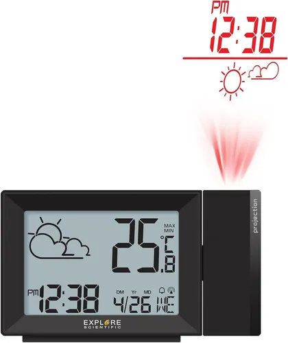 EXPLORE RPW3001 Wecker mit Wetterstation