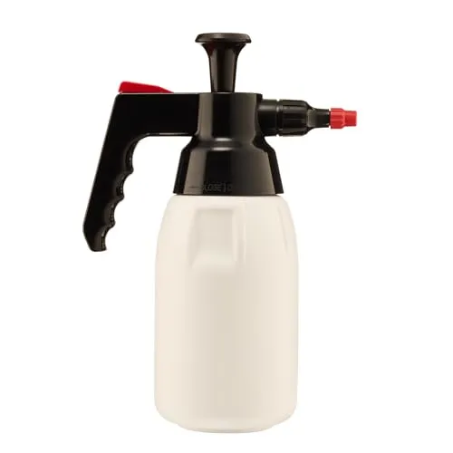 Normfest Druck-Pump-Sprühflasche für leicht lösungsmittelhaltige Reiniger 1L