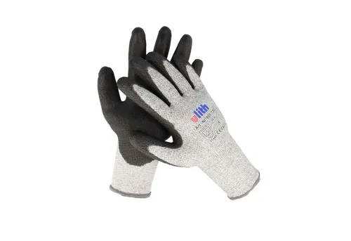 Ulith Arbeitshandschuhe Schnittschutzhandschuhe - Schwarze PU-Beschichtung