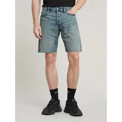 G-Star Jeans-Bermudas W33 in Blau für Herren - Herren-Jeans-Bermudas aus 100% Baumwolle mit regular Waist und cropped Beinabschluss für optimalen Tragekomfort und lässigen Look.