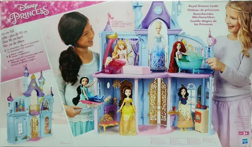 Disney Princess Royal Dreams Castle Spielset mit 15 Zubehörteilen NEU