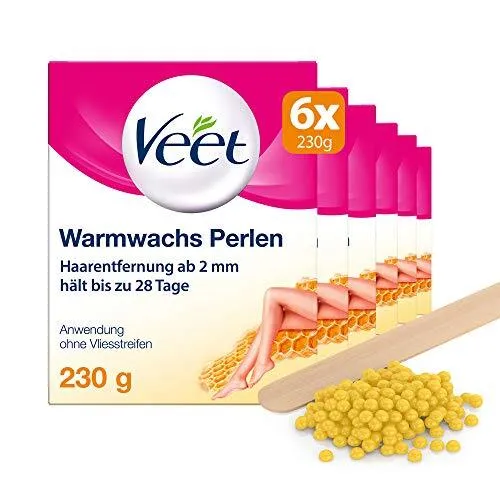 Veet Warmwachs-Perlen 6 x 230g von VEET